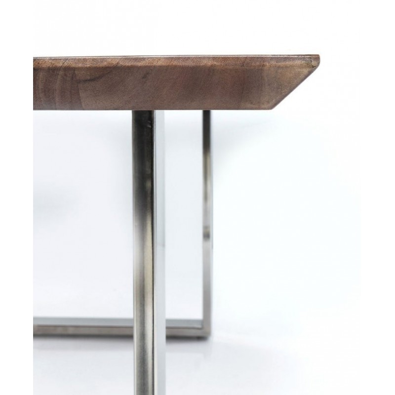 Table Symphony Dark Chrome 200x100